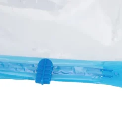 6 st. vakuumförvaringspåse för täcken, genomskinlig, vakuumkomprimerad påse för resor, filt och kläder (vakuumförvaringspåse + handpump)