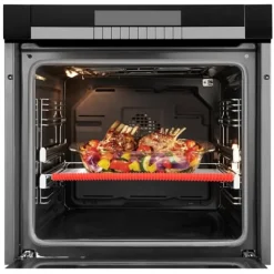 2 st värmeisolerade silikonklämmor för het ugnsgaller och hyllskydd för att undvika skållningsskydd