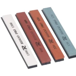 4 STK knivslipsten med fast vinkel bryne knivslipsats 120 320 600 1500 grus vattensten