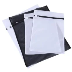 4 st/set finmaskiga tvättpåsar för blus, strumpbyxor, underkläder, BH-underkläder