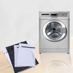 4 st/set finmaskiga tvättpåsar för blus, strumpbyxor, underkläder, BH-underkläder