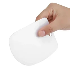 3 st/set Plastgrädde Degskrapa Skär Spatlar för Bakverk Kakdekoration
