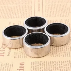 4 stycken dropprings i rostfritt stål, återanvändbar vinflaska, läckagesäker hällanordning, vintillbehör, bar, restaurang, hem