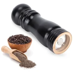 6 tum justerbar manuell pepparkvarn krydda salt kryddmalningsverktyg kvarnmaskin kökstillbehör