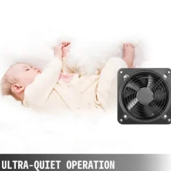 220 V Axialfläkt 50 Hz Väggfläkt 2580 U Väggfläkt 250 mm Fläkt Ventilator