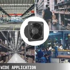 220 V Axialfläkt 50 Hz Väggfläkt 2580 U Väggfläkt 250 mm Fläkt Ventilator