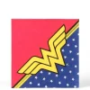 20 Wonder Woman pappersservetter 33 x 33 cm. Size-Unique Model