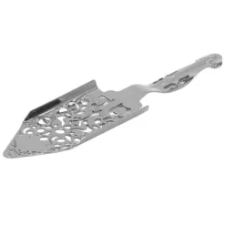 Absintfiltersked Rostfritt stål Ihålig Malört Cocktailsked Sockerbit Filtsked för Bartending Silver