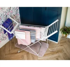 Adler, hopfällbar elektrisk torkställning för klädsel, AD 7821