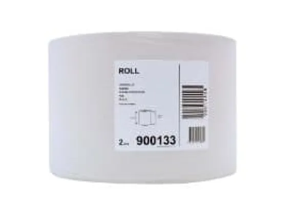 Aftørringsrulle Industri Tork W1 1-lag Ø37cm B23.5cmxL1150m Genbrug Natur,2 rl/krt