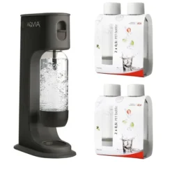 AGA Aqvia Balance (Black) + 4 x 0,5L PET-flaskor