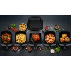 Airfryer Berdsen BD-656 silver