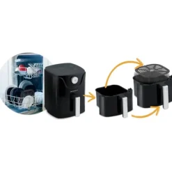 Airfryer Berdsen BD-654 svart