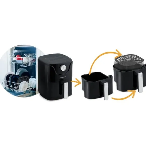 Airfryer Berdsen BD-654 svart