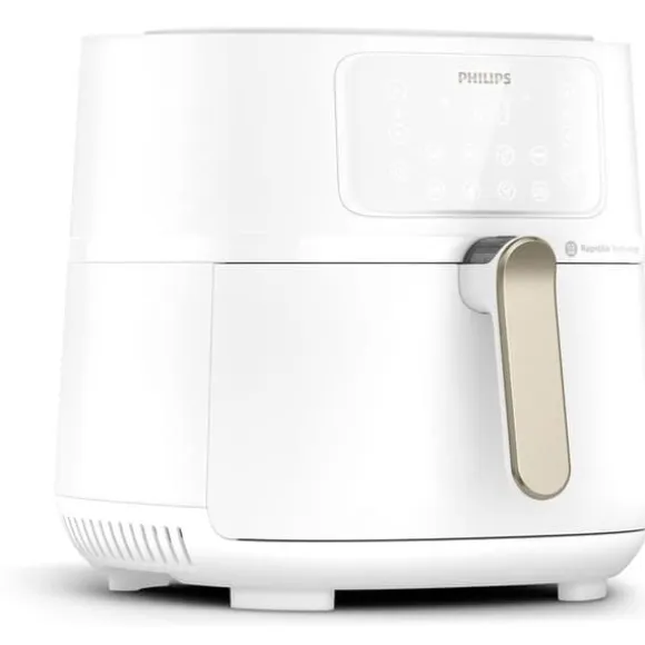Airfryer XXL Philips serie 5000, kontroll via app, 1,4 kg, vit (HD9285/00)