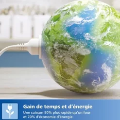 Airfryer XXL Philips serie 5000, kontroll via app, 1,4 kg, vit (HD9285/00)