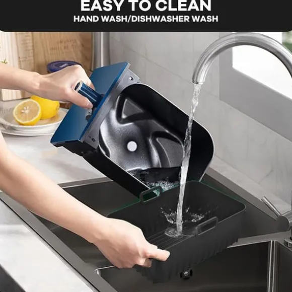 Airfryer-tillbehör,2pack Air Fryer-form för Ninja Foodi AF400EU AF300EU 9,5L,Airfryer-form av silikon för Instant Pot Ultenic MasterPRO Dual Air Fryer | CDON