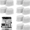 Aktivt Kolfilter för Ninja kaffebryggare Ersättningsvattenfilter Kaffetillbehör, 12-pack