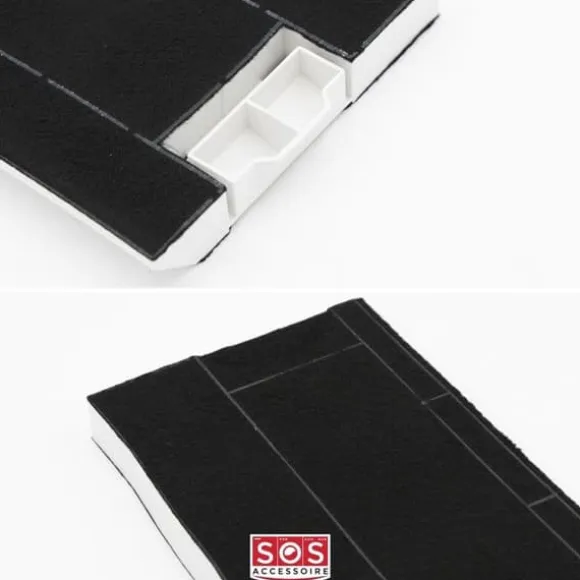 Aktivt kolfilter för SIEMENS huv 7414111 - LZ45500 - 00434229 3BT769X01 3BT769X02 3BT7