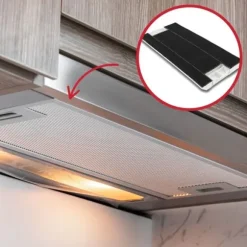 Aktivt kolfilter för SIEMENS huv 7414111 - LZ45500 - 00434229 3BT769X01 3BT769X02 3BT7