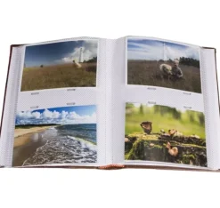 Album B 10x15/200M Blad, röd 2st