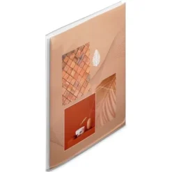 Album med mjukt omslag "Singo II", för 80 foton 10x15 cm, terrakotta