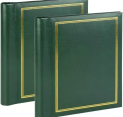 Album SA60S Magnetic 60pgs Classic, grön 2st