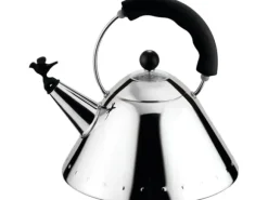 Alessi 9093 B, 2 l, Rostfritt stål, Svart, Rostfritt stål, Polyamid, Induktion