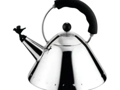 Alessi 9093 B, 2 l, Rostfritt stål, Svart, Rostfritt stål, Polyamid, Induktion