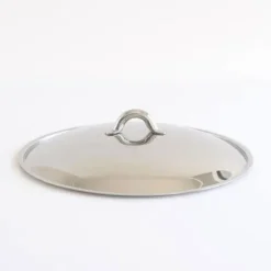 Alessi SG200/28 - KVM SWITCH - Mami Cover i 18/10 rostfritt stål Silver, Ø 28 cm