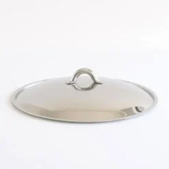 Alessi SG200/28 - KVM SWITCH - Mami Cover i 18/10 rostfritt stål Silver, Ø 28 cm