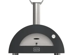 Alfa Forni Moderno 2 Pizze Trä Grå