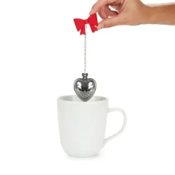 Alla hjärtans dag hjärta tesil liten pour-over korg