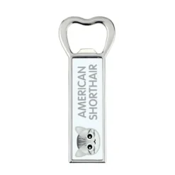 Amerikansk korthår - öppnare med grafik och inskriptionen av varumärket Art-Dog