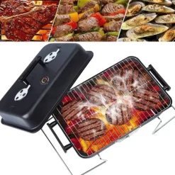 Analog Termometer i Rostfritt Stål för Frill & Ugn