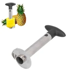 Ananas Cutter Plast Rostfritt stål Ergonomiskt handtag Lätt att använda Ananas Corer Köksverktyg