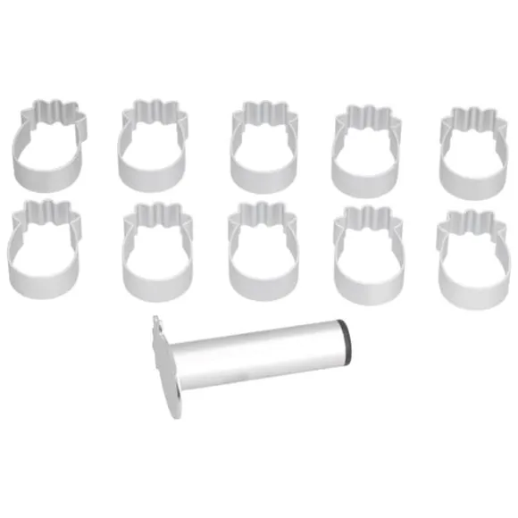 Ananas formad kakform i rostfritt stål för att baka månkakor, kakor, bakverk och fondant