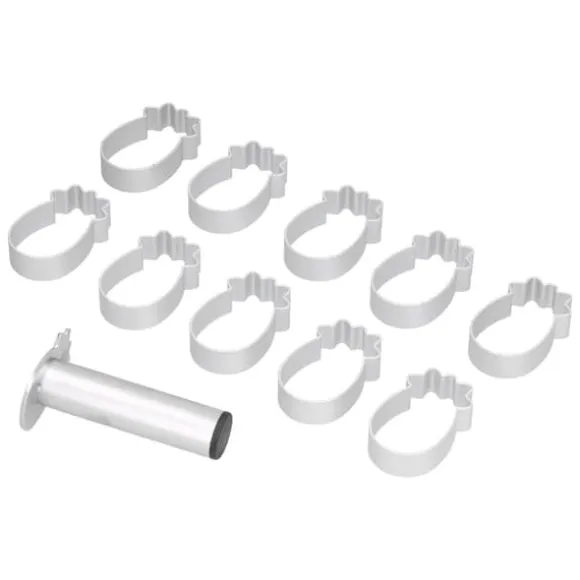 Ananas formad kakform i rostfritt stål för att baka månkakor, kakor, bakverk och fondant