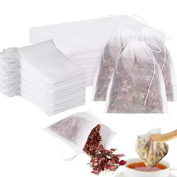 Anpassningsbara Tepåsar för Löste - 100-pack