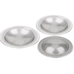 Anti-täppning av rostfritt stål Diskbänk Sil Avfallsplugg Köksverktyg (stor)