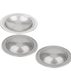 Anti-täppning av rostfritt stål Diskbänk Sil Avfallsplugg Köksverktyg (stor)