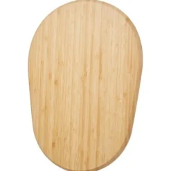 Apparatglidare, Oval 39,9x28,2x2,3 cm, Naturligt trä