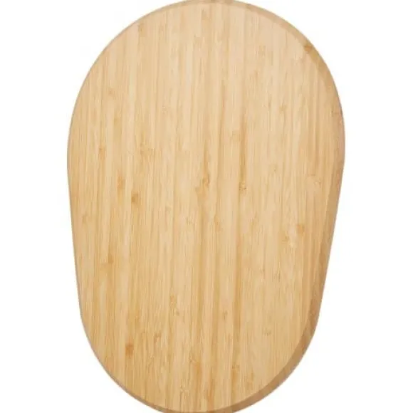 Apparatglidare, Oval 39,9x28,2x2,3 cm, Naturligt trä