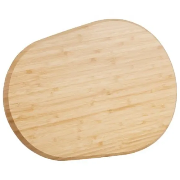 Apparatglidare, Oval 39,9x28,2x2,3 cm, Naturligt trä