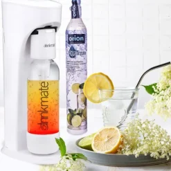 AquaDream vit kolsyrat vatten sifon mättnadspatron set