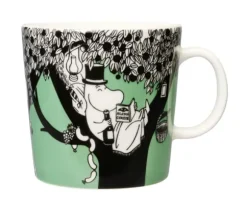 Arabia Mumin Mugg 40cl Grön
