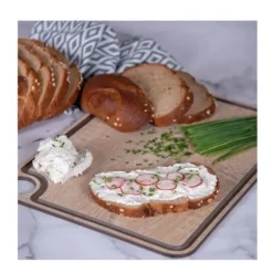 Arcos - Cellulosafiber och hartsskärbräda - ARCOS Unik ljusbrun och svart