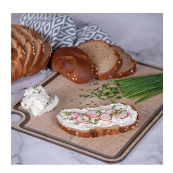 Arcos - Cellulosafiber och hartsskärbräda - ARCOS Unik ljusbrun och svart