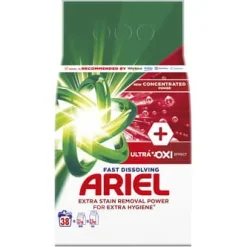 Ariel Snabblöslig Ultra Oxi Effect Tvättmedel 38 tvättar 2090 g