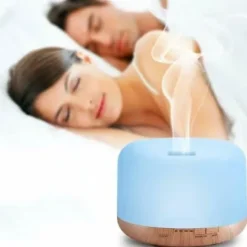 Aroma Diffuser Luftfuktare med Nattlampa LED 300 ml
